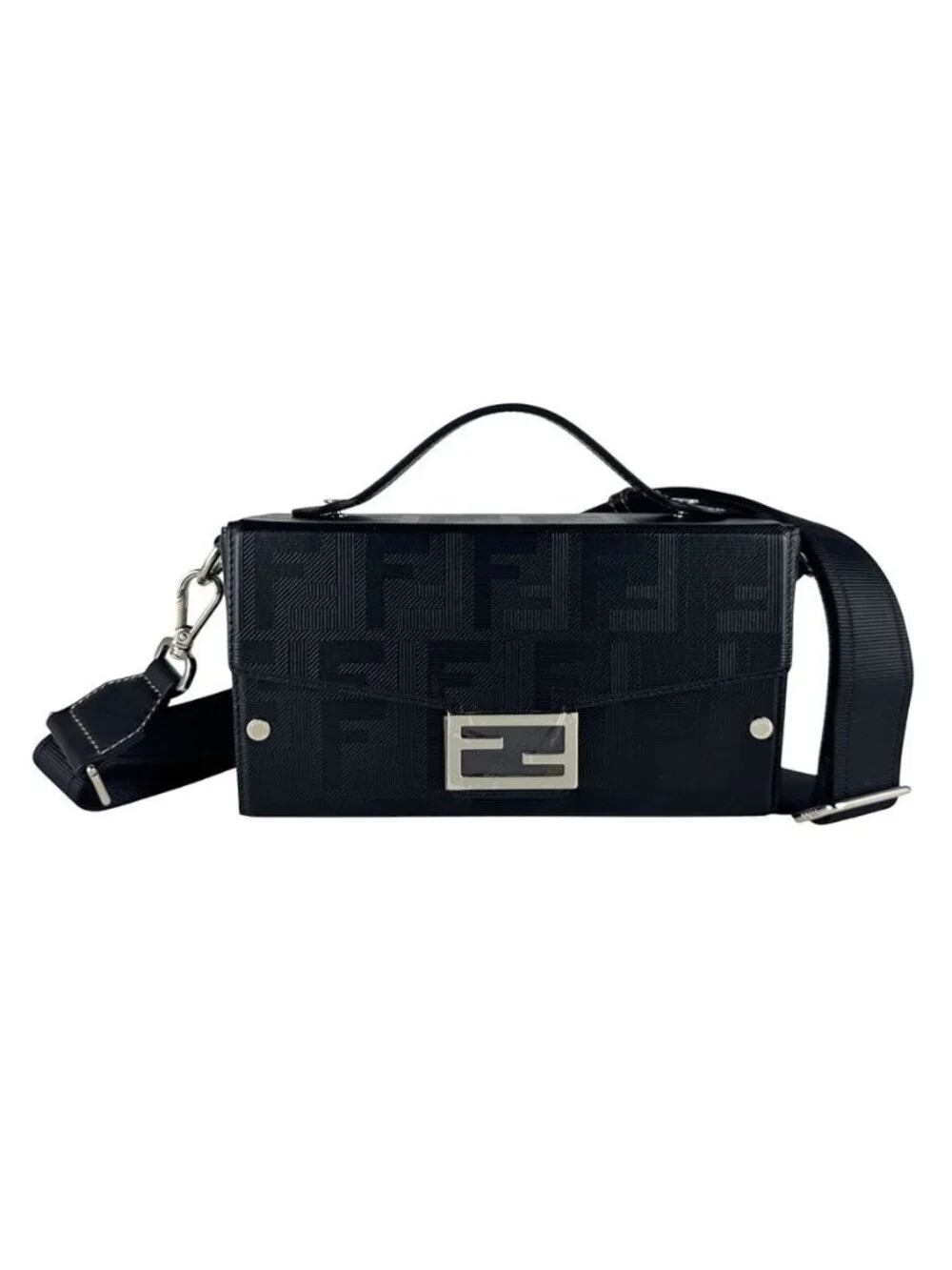 Fendi Shoulder Bag Baguette Soft Trunk